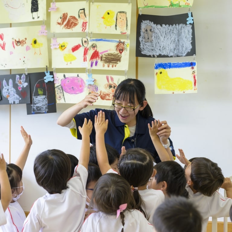 保育園に行くか悩んだけど、真砂幼稚園に就職を決めた幼稚園教諭もいます