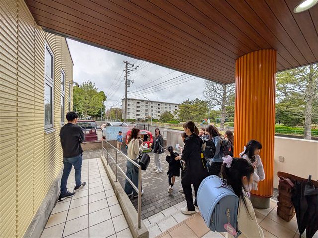 ランドセルが似合っています。