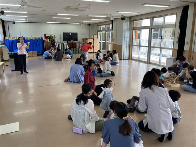 親子教室と園庭開放