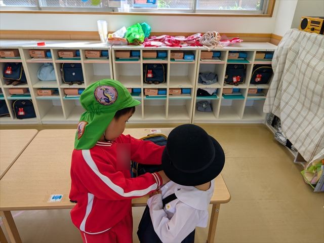 年長児らしく・・・