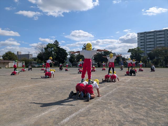 現地練習しました